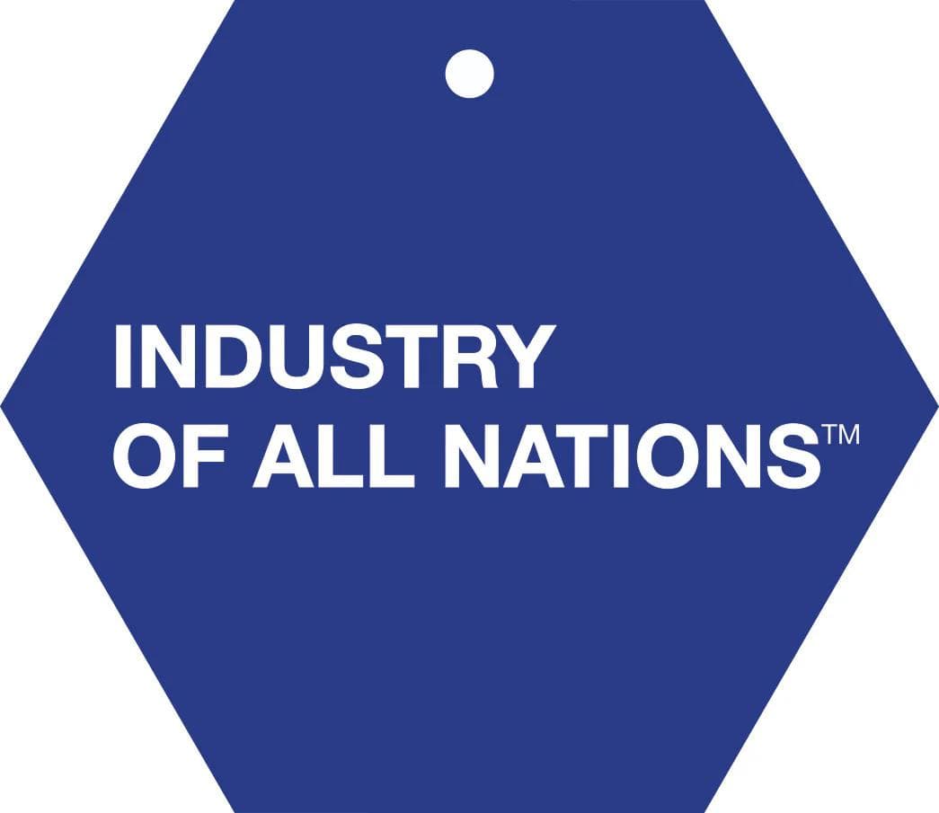 Industry of All Nations logo